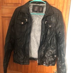 Leather jacket